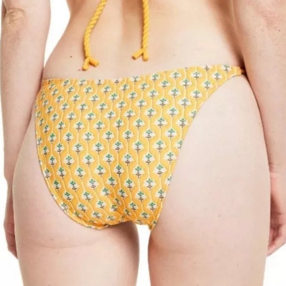 NWT Rhode x Target Women's Dainty Lotus Print Bikini Bottoms XS 0-2 - Picture 3 of 7